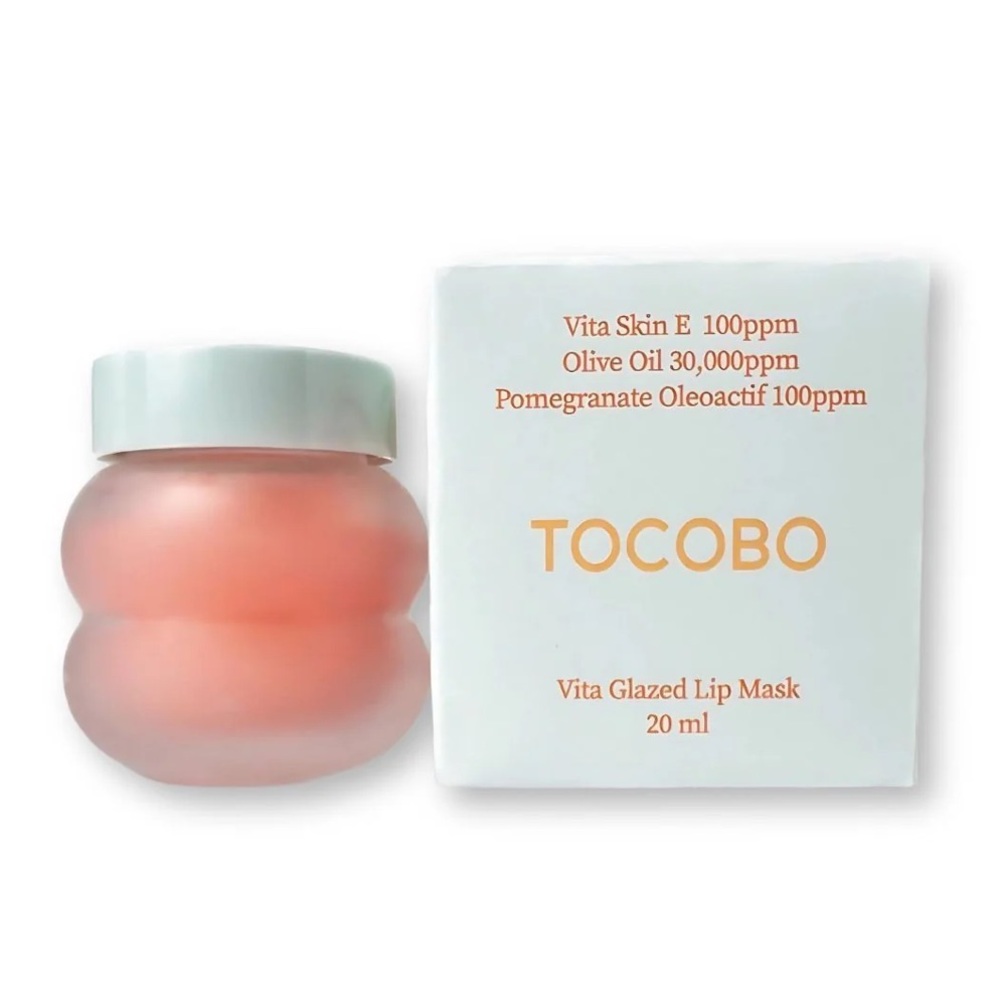 NWT Korean Skincare Tocobo Vita Glazed Lip Mask